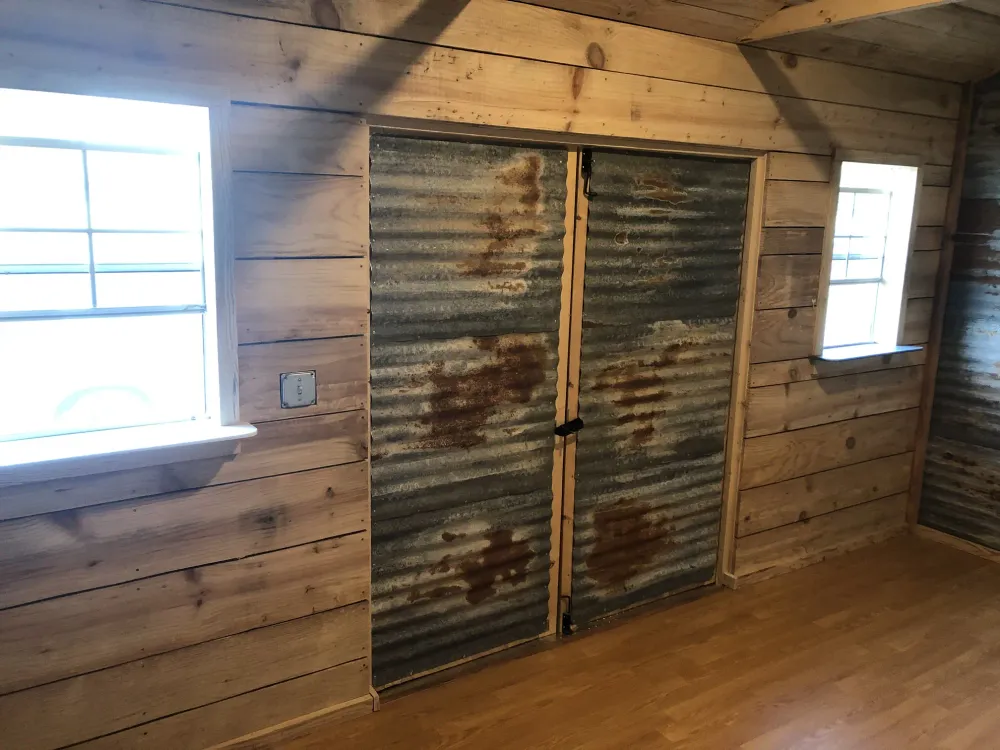 Prefab shed remodel image